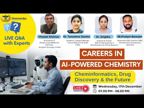 LIVE Q&A: Careers in AI-Powered Chemistry & Drug Discovery