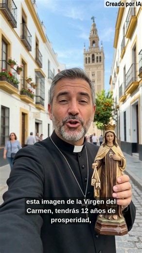 Los días 29 y 30 de junio dicen que, si compartesesta imagen de la Virgen del Carmen,tendrás 12 años