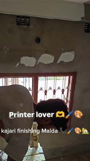 1st coat wall putty🏡 #wallputtykaisekare​ #ceilingdesign​ #homedesign​ #homedecor