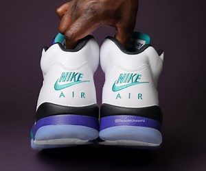 New Photos Surface Of The Air Jordan 5 OG “Grape”