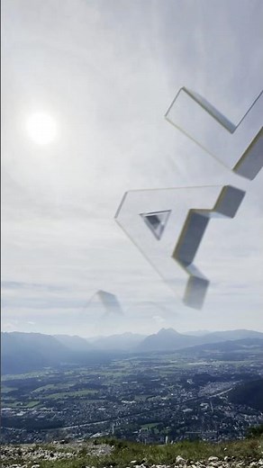 Universal logo appears in the sky😱 #universal #vfx