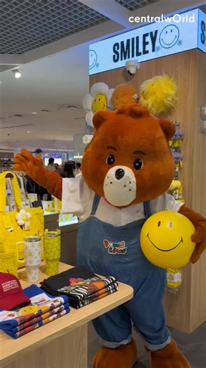 Smiley I Jolly Bears Collection Special giveaways when you purchase our collaboration capsule. Get Metro card skin sticker when purchase Apparel & Jolly Bears —just for you! Limited for January 2026 | 1 gift per member #Smileystoreth #Smiley #Smileythailand wearealloriginal SmileyXJollyBears #centralwOrld | CentralWorld