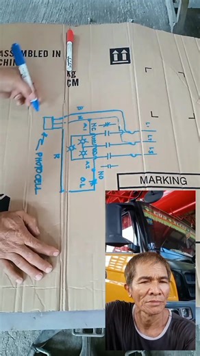 Magnetic contactor with photocell wiring diagram. #rlpassorted #electrician #electrical #tips #tutorial | RLP Assorted