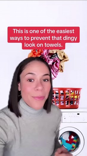 Make your fluffy white towels look good-as-new all the time with these simple laundry hacks from our Senior Home Editor Leslie Corona. | Real Simple