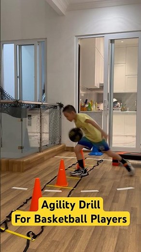 Agility Drill using Cones to Improve Speed and Explosive Power #speedandagility