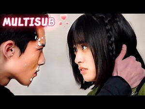 Cinderella throws cake at school bully! He pins her to wall for HOT KISS instead! 💕 #cdrama
