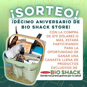 39 reactions | Celebra con Bio Shack nuestro DECIMO ANIVERSARIO...