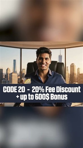 Unlock $600 Bonus + 20% Fee Discount on Binance! Use CODE20