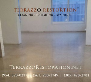 Terrazzo Cleaning Process
