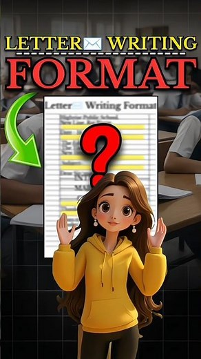 Class 10 LETTER ✉️ Writing Complete FORMAT 🤯| Letter Writing In English Class 10 #class10english
