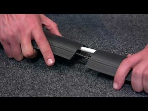 D-Line Medium Duty Linkable Floor Cable Cover - How-to-Installation Video