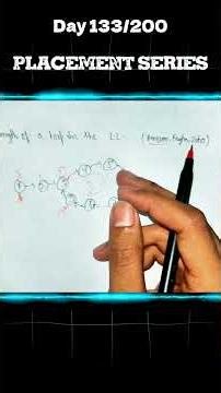 Find length of loop in linked list #dsa #linkedlist