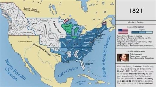 21K views · 140 reactions | Map Of The Growth of The US From 1607 to 2022 In 60 Seconds | Brilliant Maps | Facebook