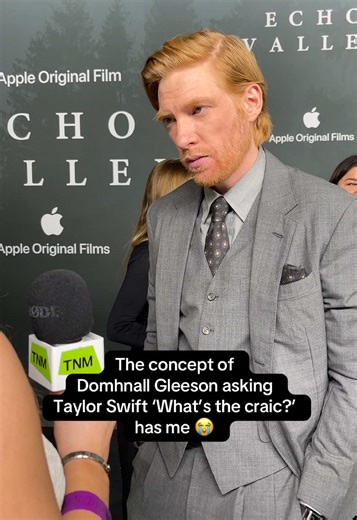 Domhnall Gleeson Interviews Taylor Swift: What's the Craic?