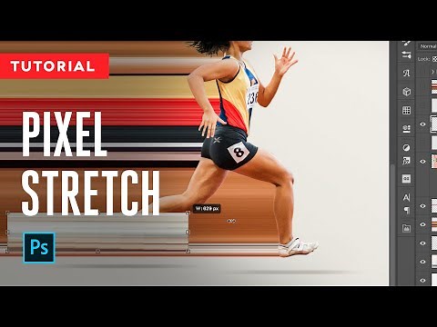 Pixel Stretch Photoshop Tutorial