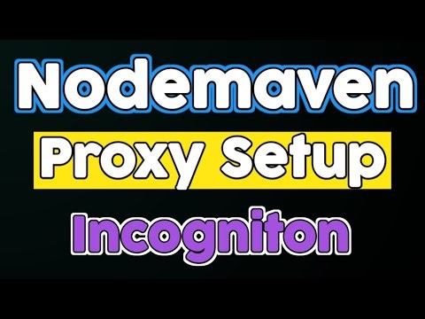 NodeMaven Residential Proxies Setup in Incogniton Browser
