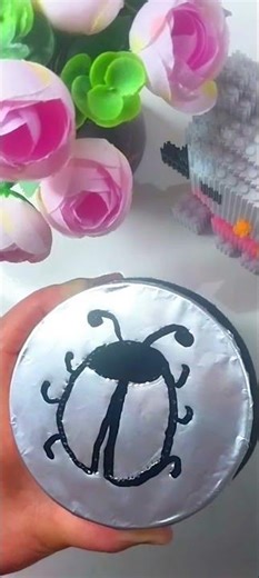 WOW! A LADYBUG! 🐞 ✨️#asmr #satisfying #ladybug