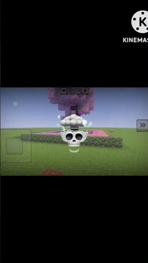 I build a beautiful garden in Minecraft #minecraft