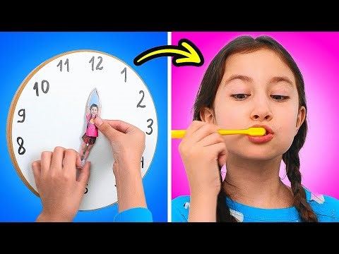⏰ Wow! 😄 Let's Learn Our Morning Routine With A Fun Clock! 🌞