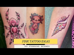 50+ Stunning Pink Tattoo Ideas You’ll Fall in Love With | Cute, Feminine & Unique Designs
