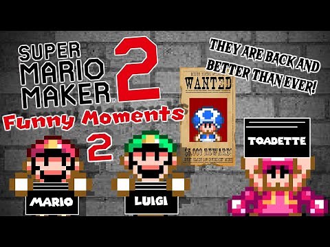 Super Mario Maker 2 "Funny Moments 2"