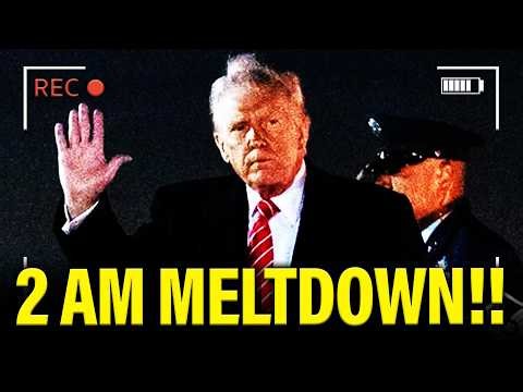 Trump has 2 AM MELTDOWN as PANIC Sets In