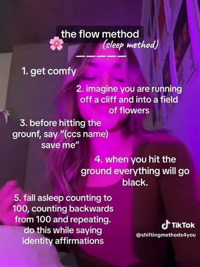 the flow method #shiftingmethods #realityshift #fyp