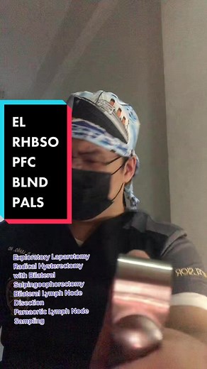 Exploratory Laparotomy Radical Hysterectomy with Bilateral Salpingoophorectomy Peritoneal Fluid Cytology Bilateral Lymph Node Disection Paraaortic Lymph Node Sampling #surgery #medicine #medtokph #medtiktok #med #internship