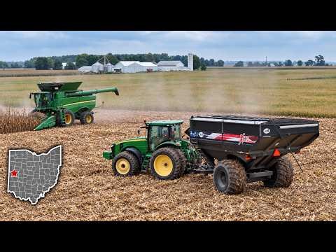 Corn Harvest 2026! Running the Grain Cart in Ohio