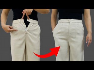 Revealing the Secret: How to broaden Your Pants by 8cm Without Adding Fabric to the Sides or Back