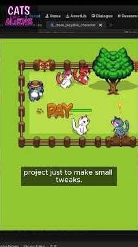 I heart tool scripts! - A #CatsVsAliens #Short #Devlog