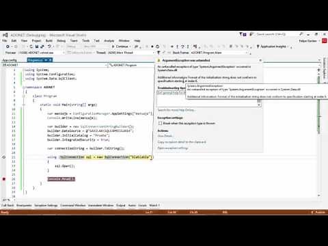 C#: connection Strings y conectar a SQL Server | ADO.NET | Programando en C#