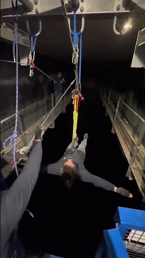 But where did he go?? #highlandfling #freefalling #scotland #adrenaline #shorts