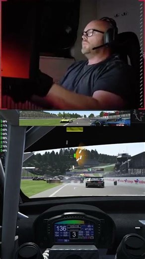 DON'T BE THIS GUY #lmu #simracing #crash #gaming #lemansultimate
