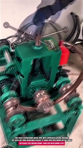 Pipe Rolling Tools Machine Ø38mm – Heavy-Duty Metal Bending Tools