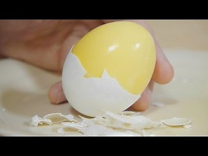 How to Scramble Hard-Boiled Eggs Inside Their Shell