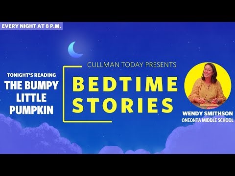 Bedtime Stories – Wendy Smithson reads The Bumpy Little Pumpkin
