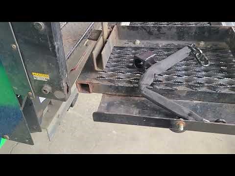 Tommy Gate - repairing gate open / close movement.