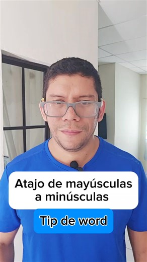 16K views · 479 reactions | Atajo para pasar de mayúsculas a minúsculas #tips #excel #tutorial #exceltips #windows #word #apps #tecnologia | raymon_acuna | Facebook