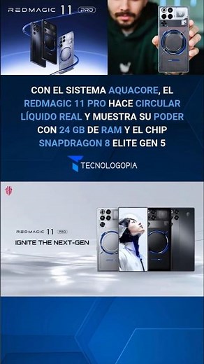 El celular que usa líquido real para enfriarse