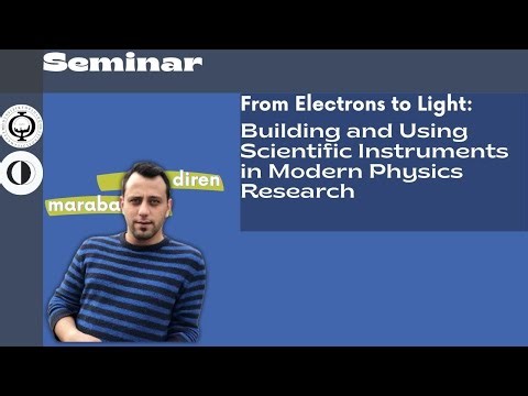 From Electrons to Light: Building and Using Scientific Instruments in Modern Physics Research
