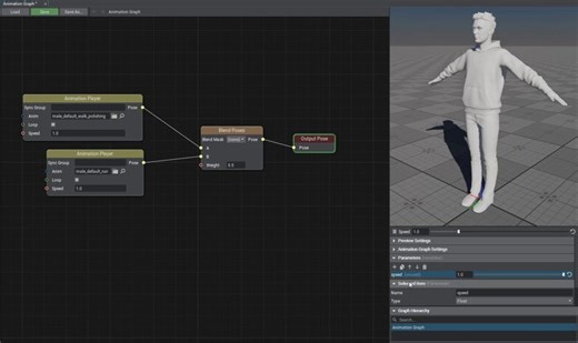 #Unigine 2.21 is outCheck out the latest features in the real-time 3D engine, including this new Animation Graph Editor, and updates to render upscaling, tonemapping and Gaussian SplattingIt's free for indie #VFX and #gamedev projectshttps://t.co/4UkGoZZZfM @unigine