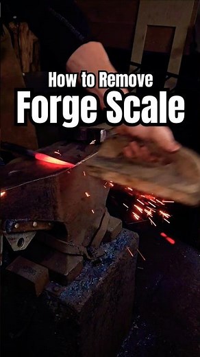 How to Remove Forge Scale- Blacksmithing Tip #38