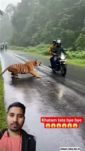 Khatam tata bye bye 😱😲#tiger #youtubeshorts