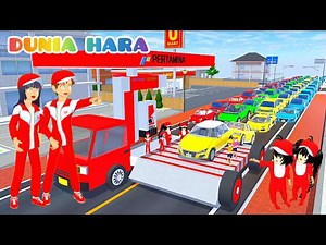 Yuta Mio, a Pertamina Gas Station Attendant, Breaks Down After Mixing Oil with Juice