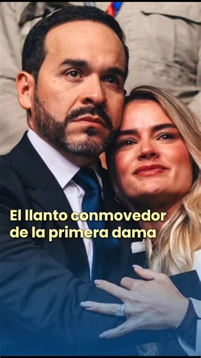 El llanto conmovedor de la primera dama