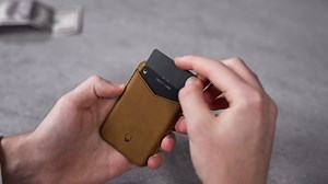 DONBOLSO Leather Case for iPhone 14 Pro + Wallet Bundle - Classic Leather with Anti-Scratch Microfiber Lining - 7.6 x 1.3 x 4.4 inches - Vintage Black