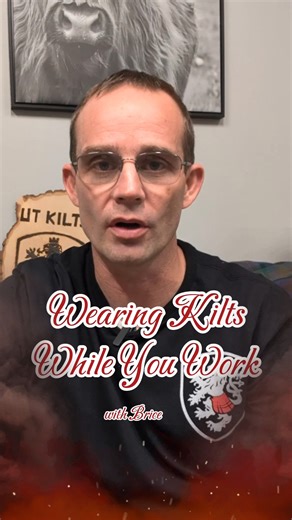 3.4K views · 62 reactions | Brice loves wearing kilts, especially when he's working! 欄 #kilt #kilts #humor #funny #kiltlife #utkilts | UT Kilts | Facebook