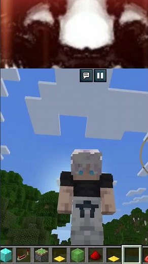 gojo skin in Minecraft