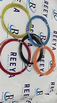 Vici Jour PEEK Tubing for HPLC Yellow, Blue, Black, Orange & Red 116” OD #reels #electrical